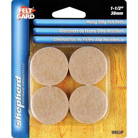 Felt Pads 1-1 / 2” dia. (8)