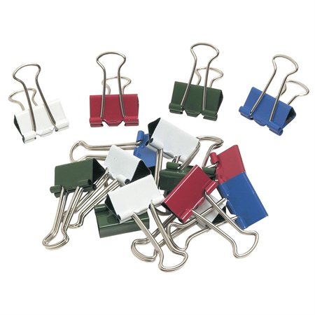 Foldback clips package of 25