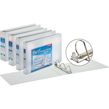 ClearVue Tabloid Size Presentation Binder 1-1/2 in.