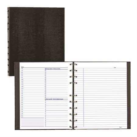 NotePro® Daily Undated Planner bilingual