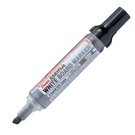 Easyflo Dry Erase Whiteboard Marker Chisel point, 1.3 - 5.3 mm black