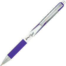 Stylos à bille rétractable Z-Grip Flight Boîte de 12 violet