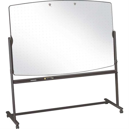 Chevalet de présentation reversible Total Erase® 72 x 48 x 75"H, platine.