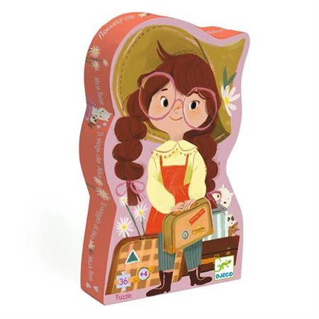 Djeco Silhouette Puzzle – Mia’s Journey – 36 pcs