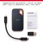 Disque dur externe Sandisk SSD portable 4 To