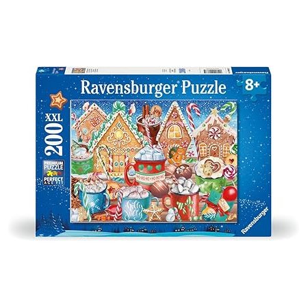 Casse-tête Ravensburger - Noël Gourmand - 200 pièces XXL