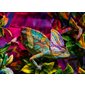Casse-tête Ravensburger - Colorful animals : Caméléon - 500 pièces