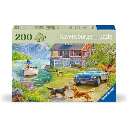 Casse-tête Ravensburger - Les Aristochats – 200 pièces XL
