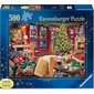 Ravensburger Puzzle – Retraite de Noël Douillette – 500 pièces