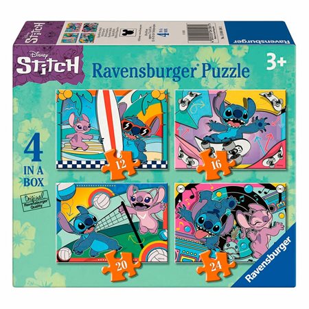 Casse-tête Ravensburger - Stitch sportif - 12 / 16 / 20 / 24 pièces