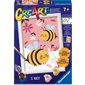 CreArt Paint-by-Numbers: Happy Bumblebees