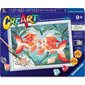 CreArt Paint-by-Numbers: Fish in Love