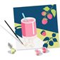 CreArt Paint-by-Numbers: Raspberry Mocktail