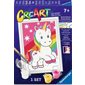CreArt Paint-by-Numbers: Sweet Unicorn