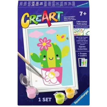 CreArt Paint-by-Numbers: Little Cactus
