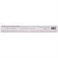 Flexible Transparent Ruler 15 cm metric  /  6"