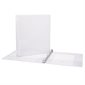 Presentation Ring Binder – 0.5" – D-Rings – White