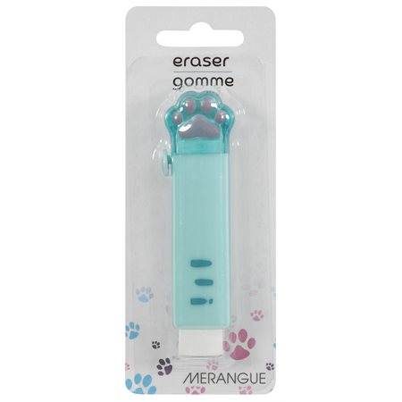 Gomme à effacer en forme de patte d'animaux - Modèles assortis