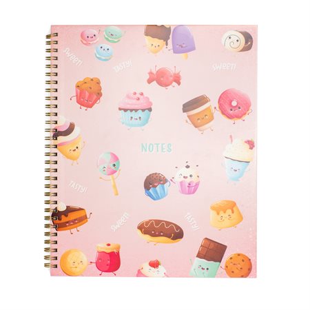 Cahier de notes à spirale Hilroy – Sucreries mignonnes
