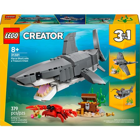 LEGO Creator - Le redoutable requin et le coffre au trésor
