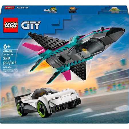 LEGO City - Le jet contre la voiture