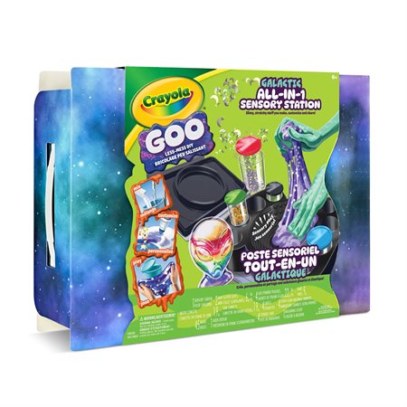 Crayola – Station sensorielle tout-en-un Galactic Goo