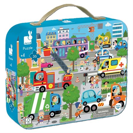 Casse-tête Janod - Ville - 36 pièces