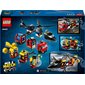 LEGO City - Hélicoptère, camion de pompiers et sous-marin