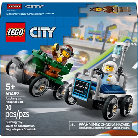 LEGO City - Airplane vs. Hospital Bed