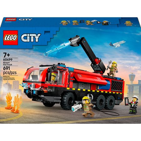 LEGO City - Le camion de pompiers de l'aéroport