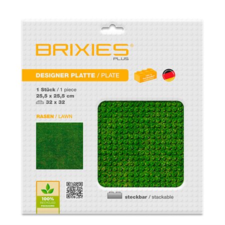Brixies - Plaque de construction gazon 25cm