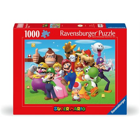 Casse-tête Ravensburger - Super Mario - 1000 pièces