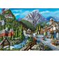 Casse-tête Ravensburger - Collection Canadienne - Bienvenue à Banff - 1000 pièces