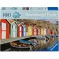 Casse-tête Ravensburger - Maisons colorées en Suède - 100 pièces XL