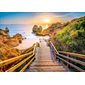 Casse-tête Ravensburger - Escalier vers la plage de Camilo, Algarve - 1000 pièces