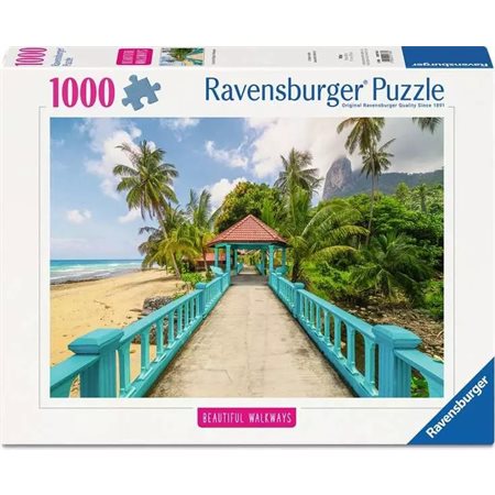 Ravensburger Puzzle – Colorful Bridge in Malaysia – 1000 Pieces
