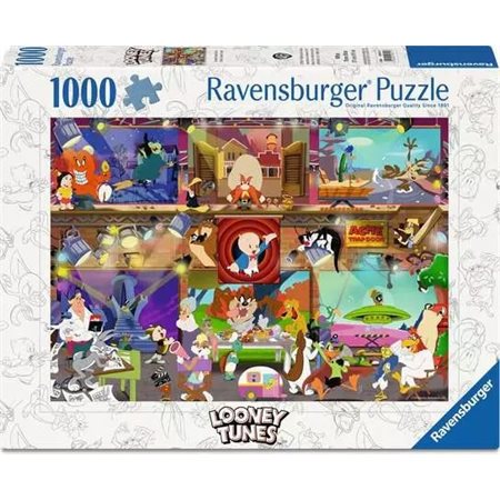Casse-tête Ravensburger - Le studio des Looney Tunes - 1000 pièces