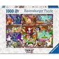 Casse-tête Ravensburger - Le studio des Looney Tunes - 1000 pièces