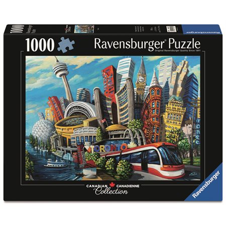 Casse-tête Ravensburger - Collection Canadienne - Toronto - 1000 pièces
