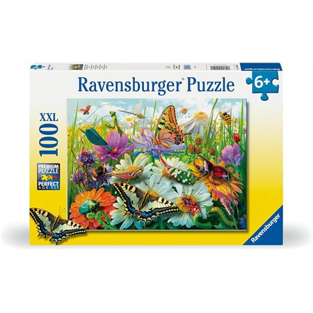 Casse-tête Ravensburger - Le merveilleux monde des insectes - 100 pièces XXL