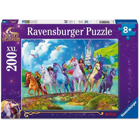 Casse-tête Ravensburger - Unicorn Academy - 200 pièces XXL