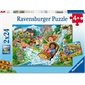 Casse-tête Ravensburger - Parc d'attraction - 2 x 24 pièces