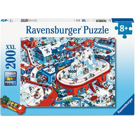 Casse-tête Ravensburger - Sport d'hiver - 200 pièces XXL