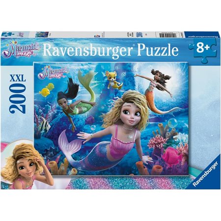 Casse-tête Ravensburger - Mermaid Magic - 200 pièces XXL