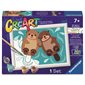 Peinture à numéro - CreArt : Amour de loutre 