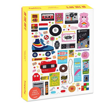 Happily Puzzle – In the 80’s by Holly Maguire – 1000 Pieces
