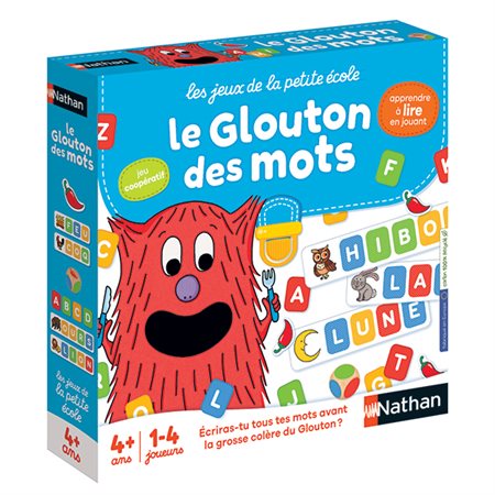 Les jeux de la petite école - Le glouton des mots