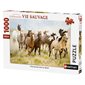 Casse-tête Nathan - Collection vie sauvage : Chevauchée dans le désert - 1000 pièces