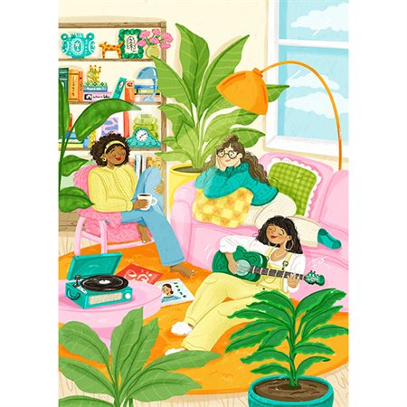 Casse-tête Holiyay - Entre amies de Chiara Celini - 1000 pièces