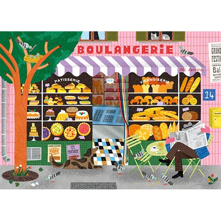 Holiyay Puzzle - Golden Morning by Carole Barraud - 1000 pieces